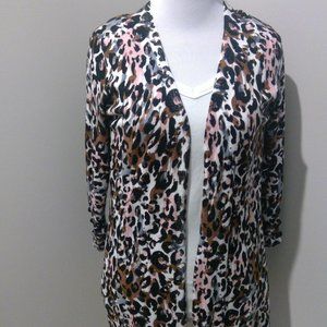 Animal print cardigan by RED - Small